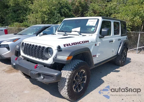 2025 Jeep Wrangler 4-Door Rubicon 4X4 из США, поврежденный, VIN 1C4PJXFN2SW526895